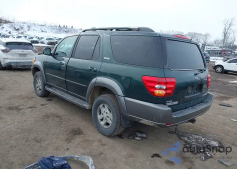 2003 Toyota Sequoia Sr5 V8 from USA, damaged, VIN 5TDBT44A23S203337